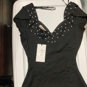 Unique vintage retro pearl top